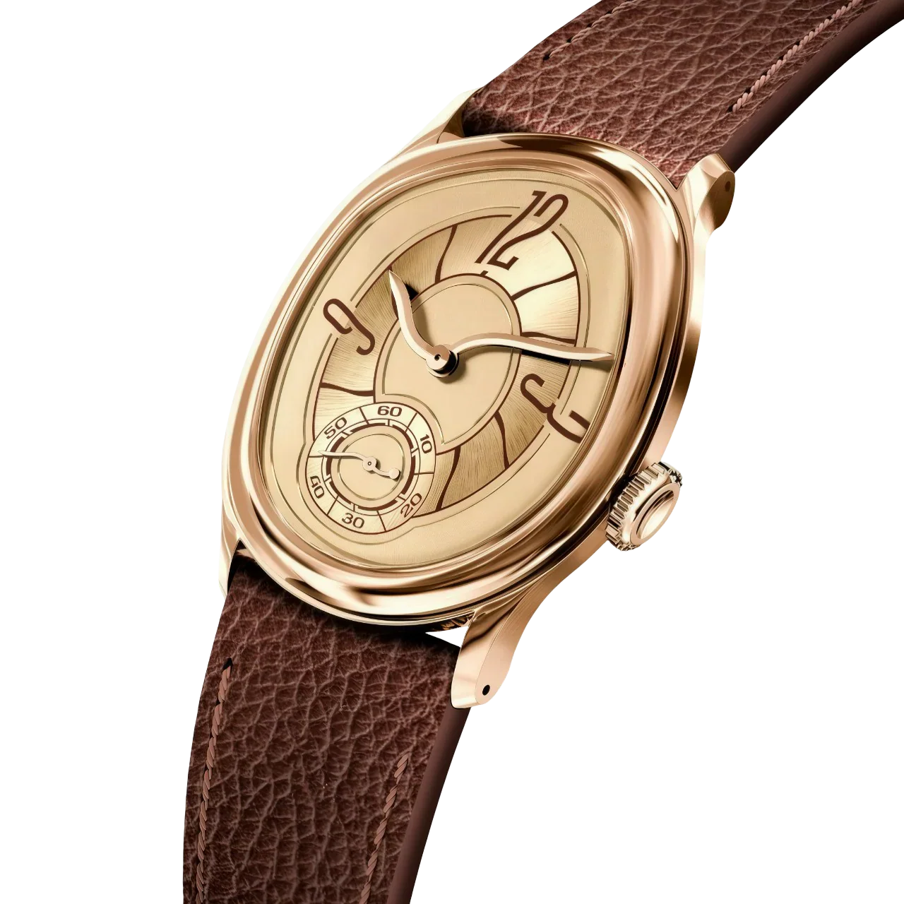 NIVORIS – Men’s Elegant Dress Watch with Leather Strap Gregor Palmer Watches