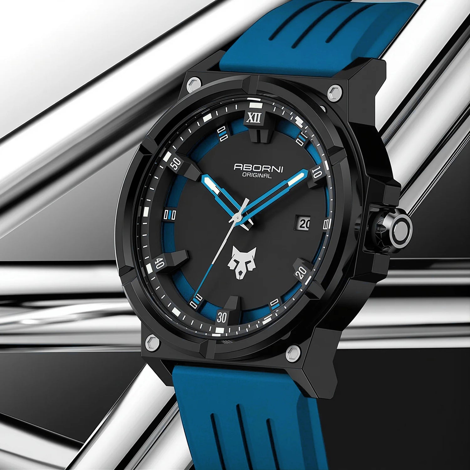 MARNYX – Men’s Tactical Sport Watch with Silicone Band Gregor Palmer