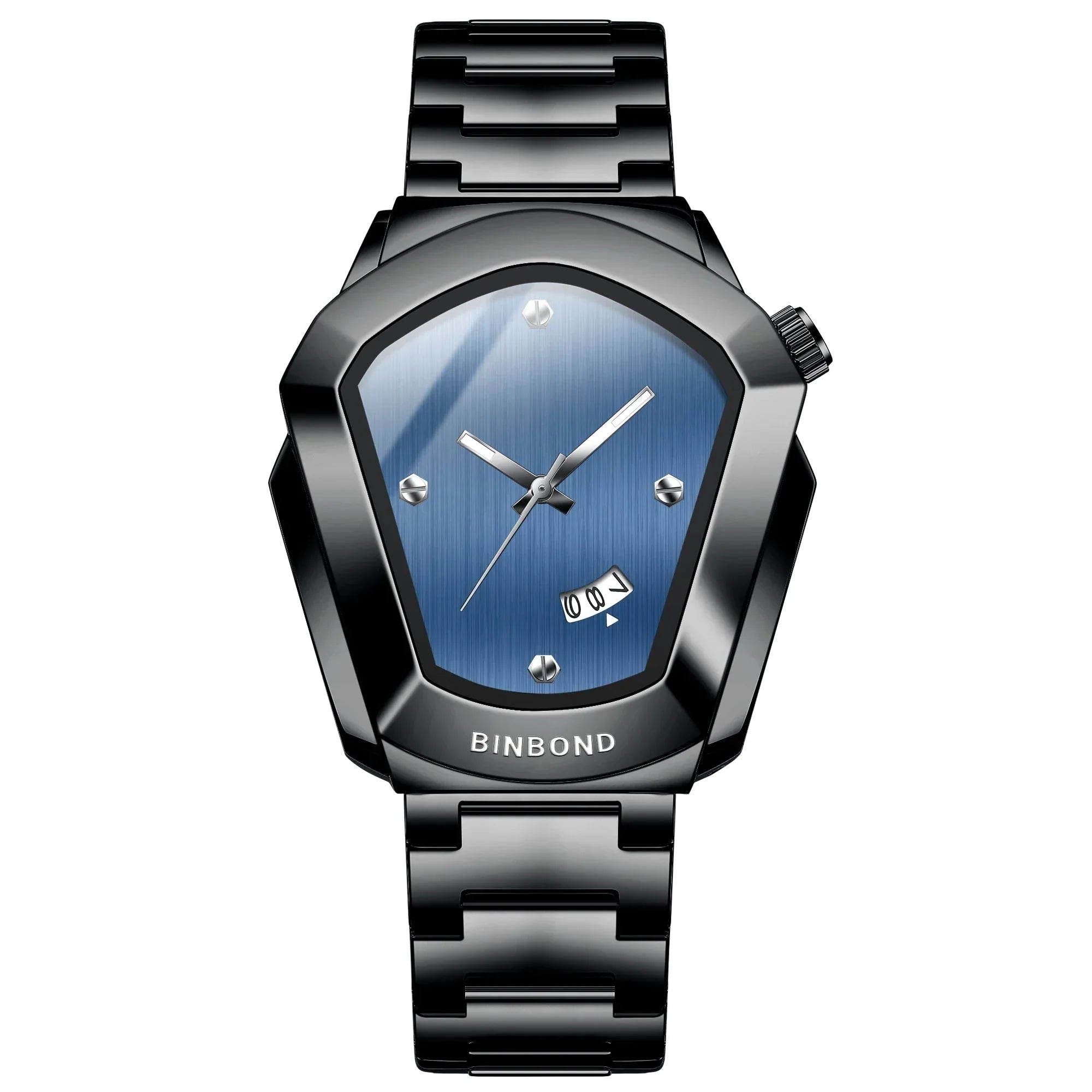 BINBOND New B760 Fashion Machine Model Men's Quartz Watch Waterproof Night Light Calendar Business Men's Quartz Watch 2025 - Sergio Cavelli