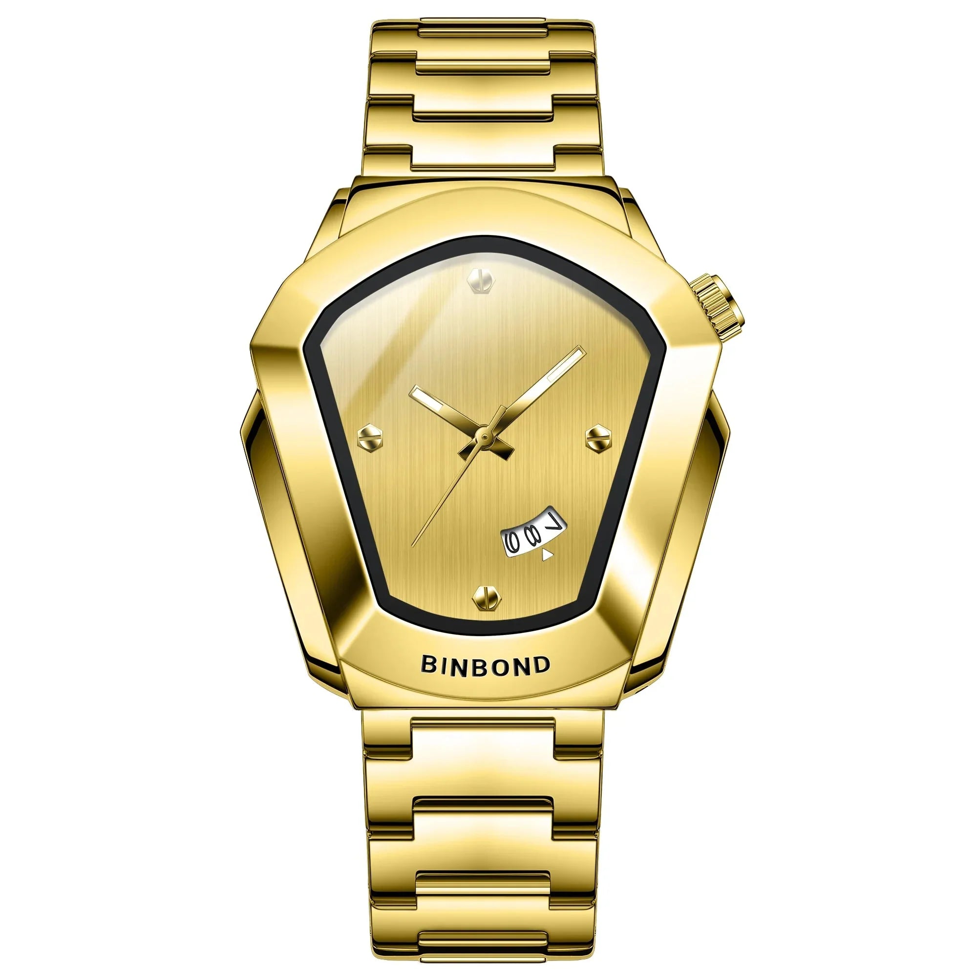 BINBOND New B760 Fashion Machine Model Men's Quartz Watch Waterproof Night Light Calendar Business Men's Quartz Watch 2025 - Sergio Cavelli