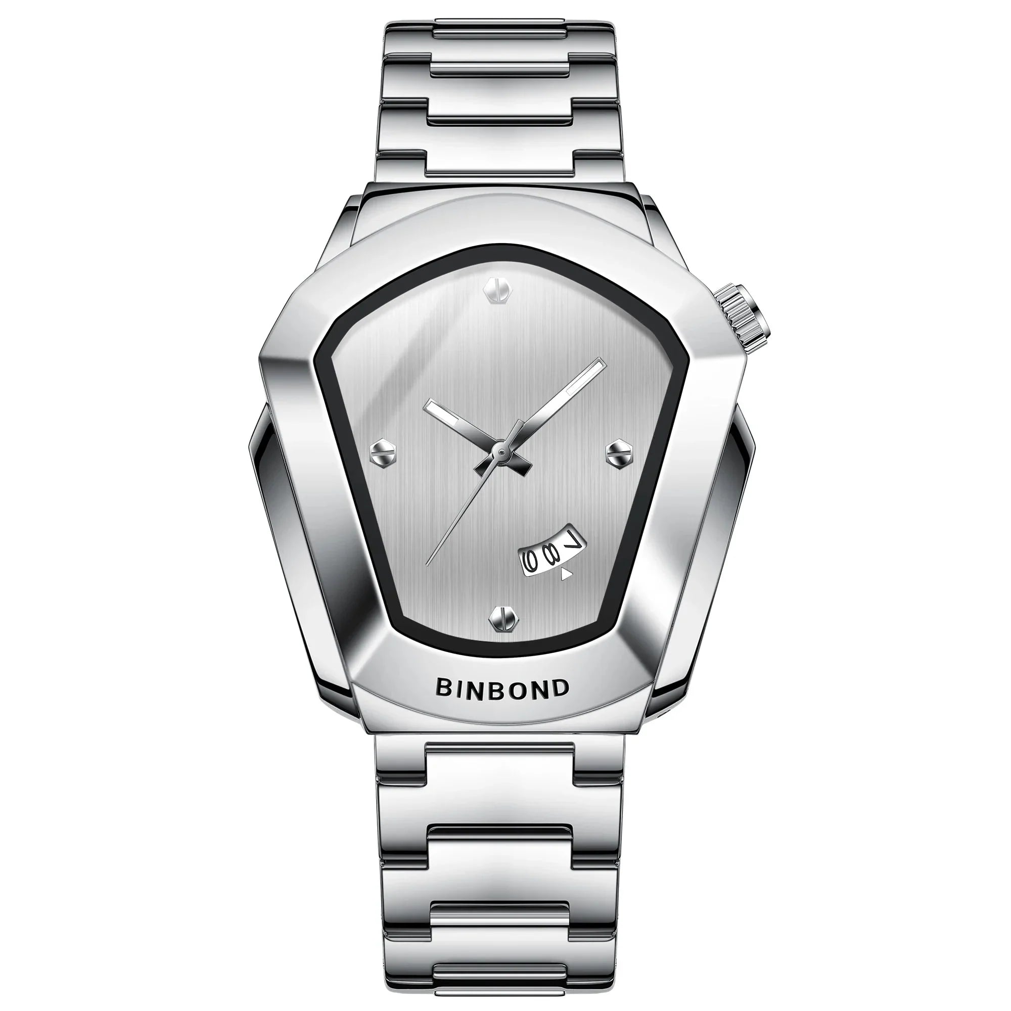 BINBOND New B760 Fashion Machine Model Men's Quartz Watch Waterproof Night Light Calendar Business Men's Quartz Watch 2025 - Sergio Cavelli