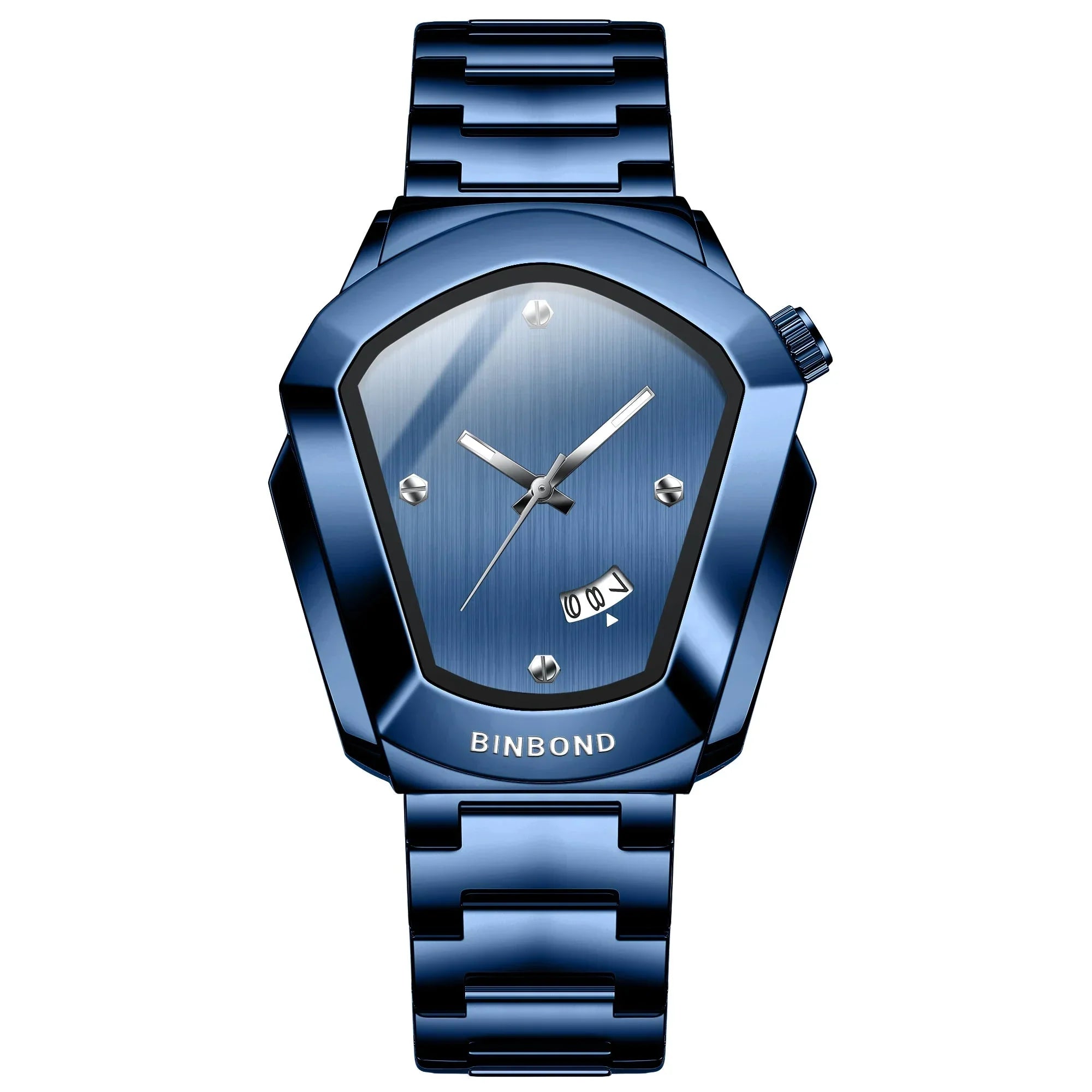 BINBOND New B760 Fashion Machine Model Men's Quartz Watch Waterproof Night Light Calendar Business Men's Quartz Watch 2025 - Sergio Cavelli